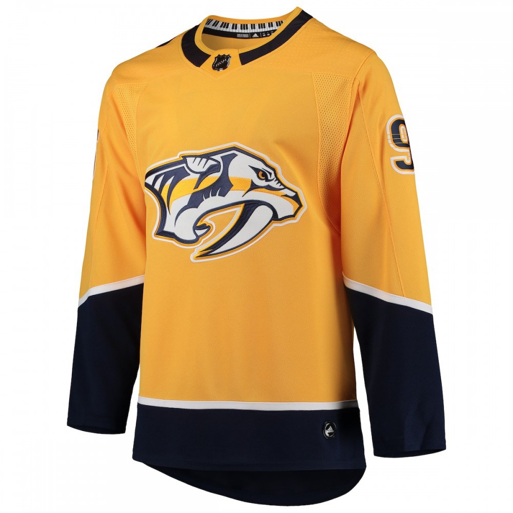 Matt Duchene Nashville Predators adidas Home Authentic Player Jersey - Gold-Pro Kit Vault | Brand New 26/27 Sports Jerseys